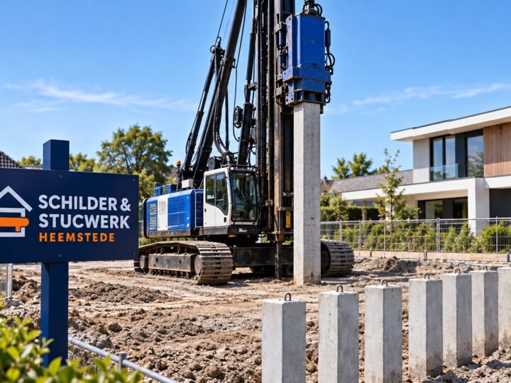 Palen heien - Schilder & Stucwerk Heemstede