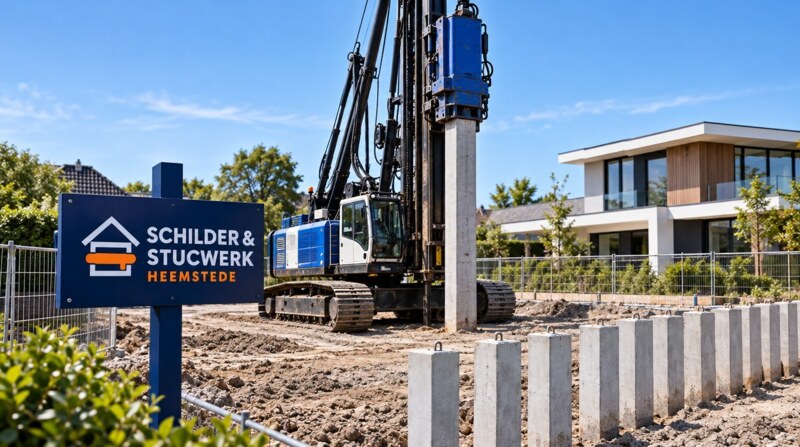 Palen heien - Schilder & Stucwerk Heemstede