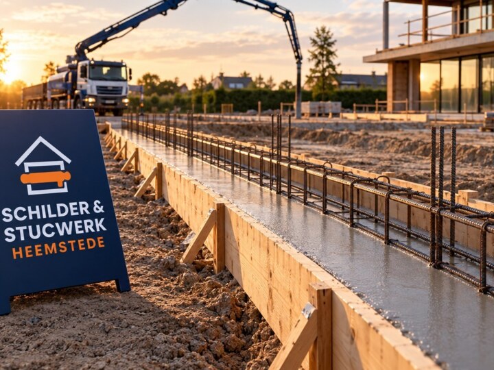 Funderingsbeton - Schilder & Stucwerk Heemstede