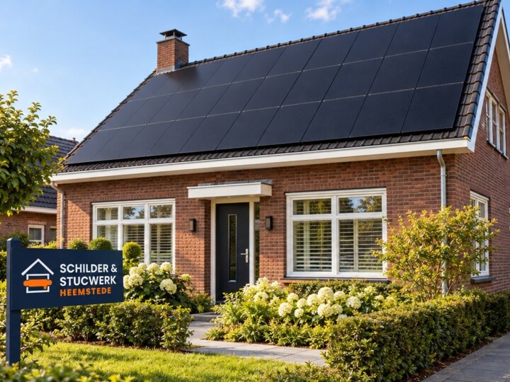 Zonnepanelen - Schilder & Stucwerk Heemstede