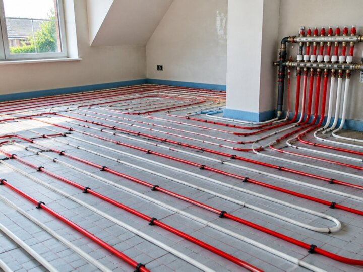 Vloerverwarming - Schilder & Stucwerk Heemstede